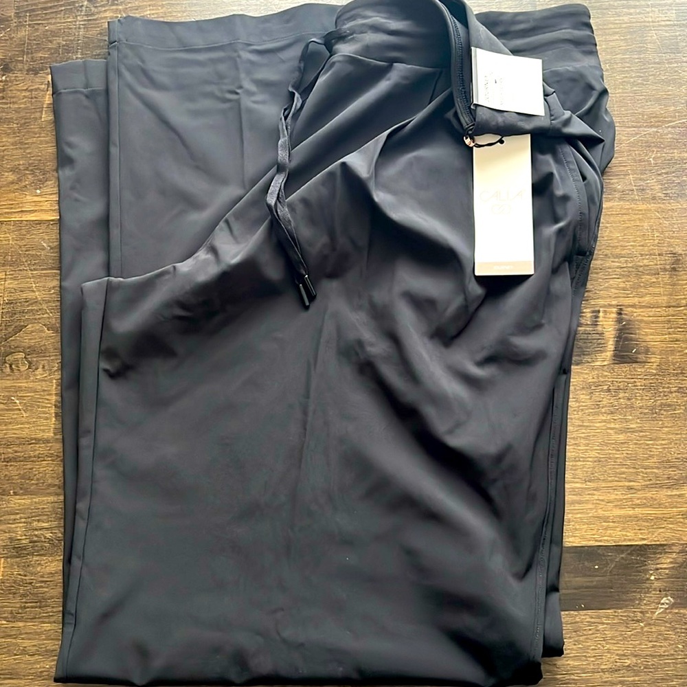 Womens size Large Calia Journey Collection mid rise wide leg pants.New with tag